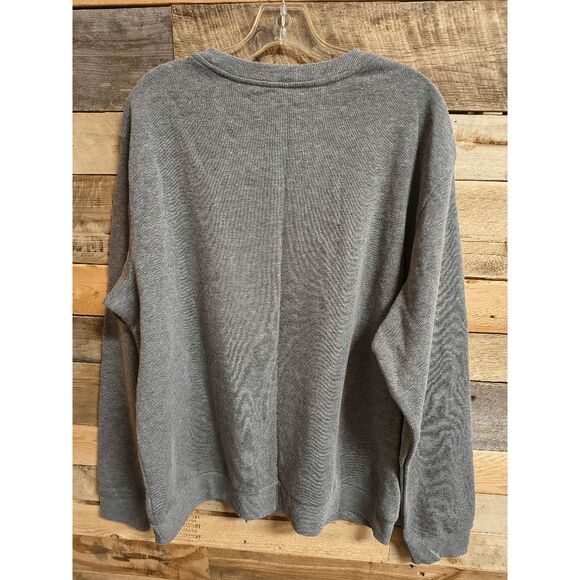 Disney Mickey Mouse with Scarf XL Unisex Gray Sweatshirt - Picture 3 of 3